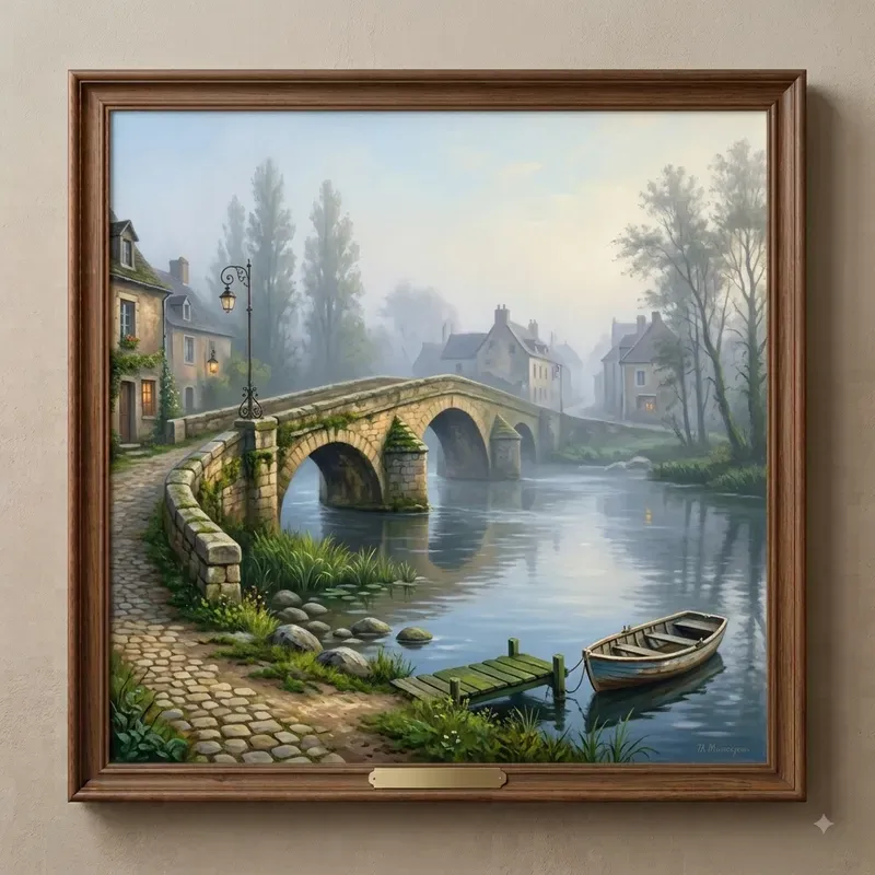 Atmospheric Realist Paintings