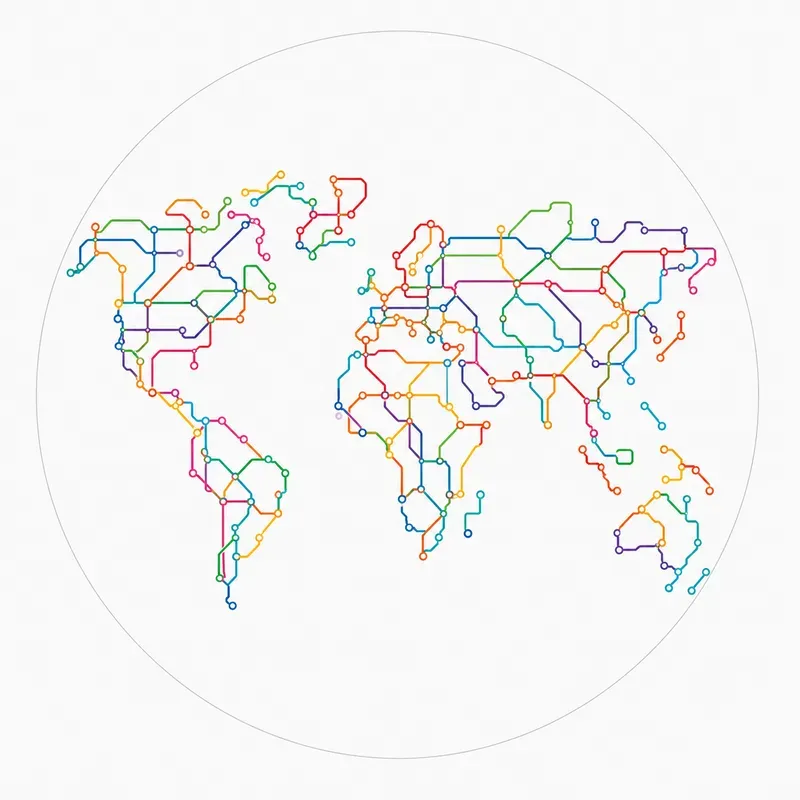 Transit Line Art Generator