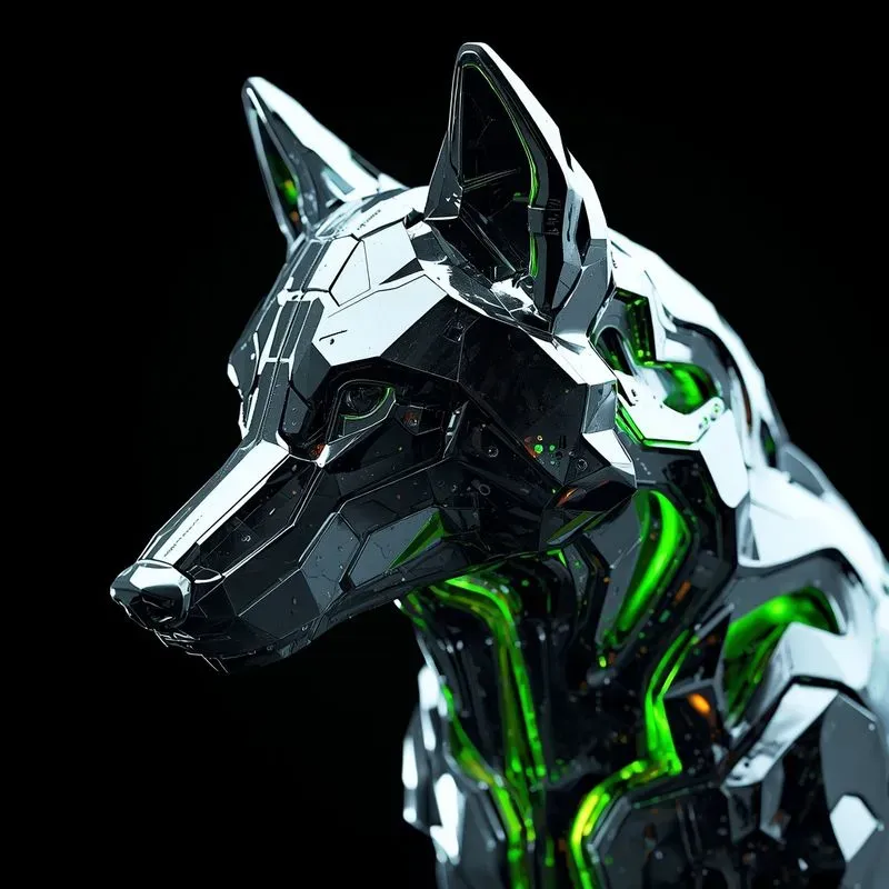 3D Cyber Lowpoly Animals