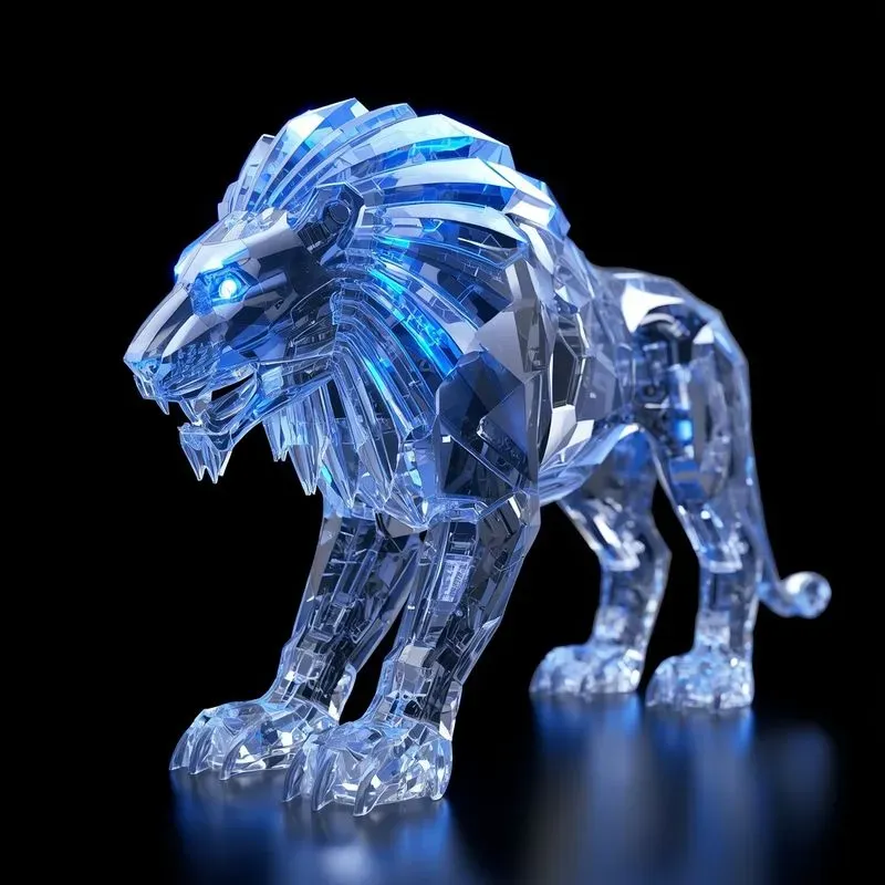 3D Cyber Lowpoly Animals
