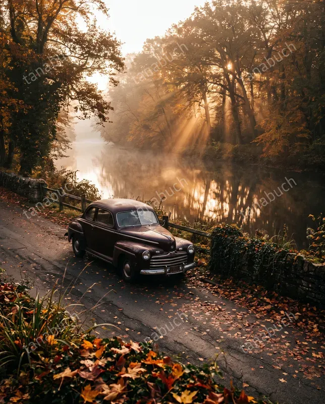 Golden Hour Misty Landscapes