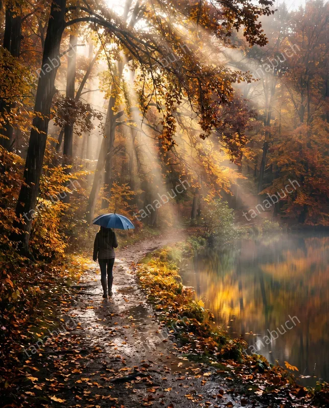 Golden Hour Misty Landscapes