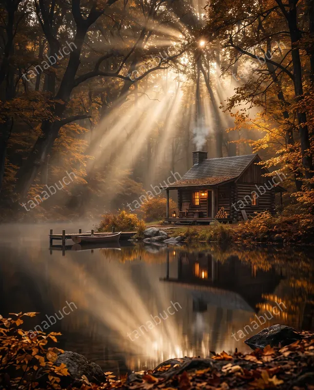 Golden Hour Misty Landscapes