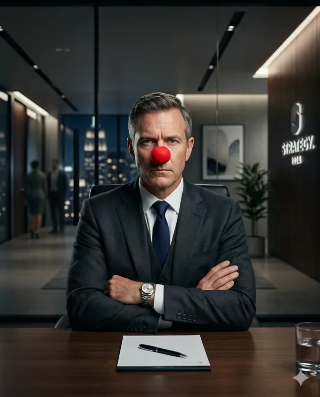 Professional Executive Prank Stock Art