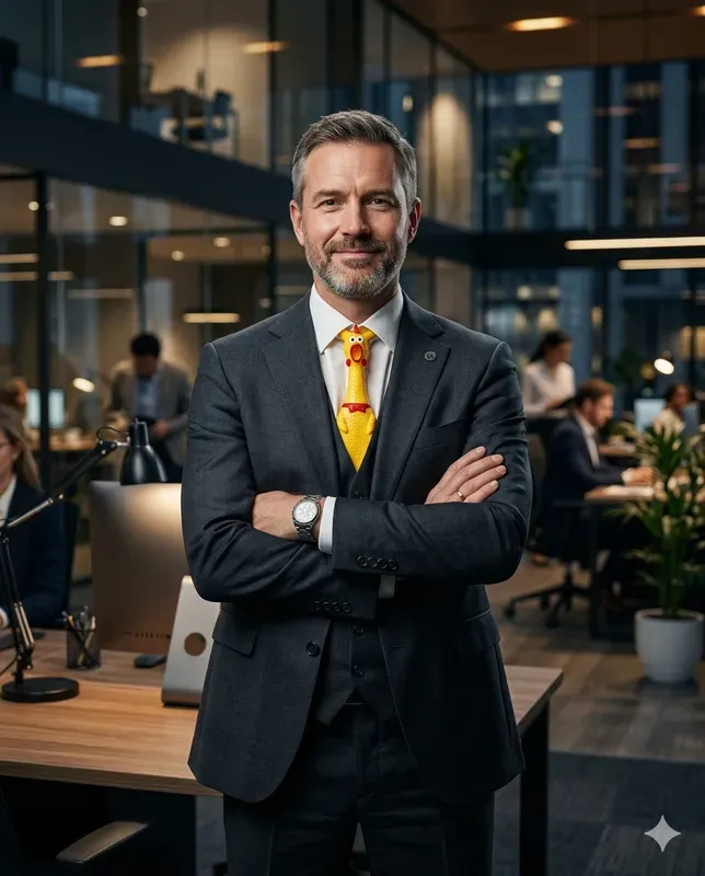 Professional Executive Prank Stock Art