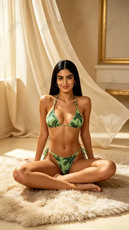 Printed Bikini Studio Girls