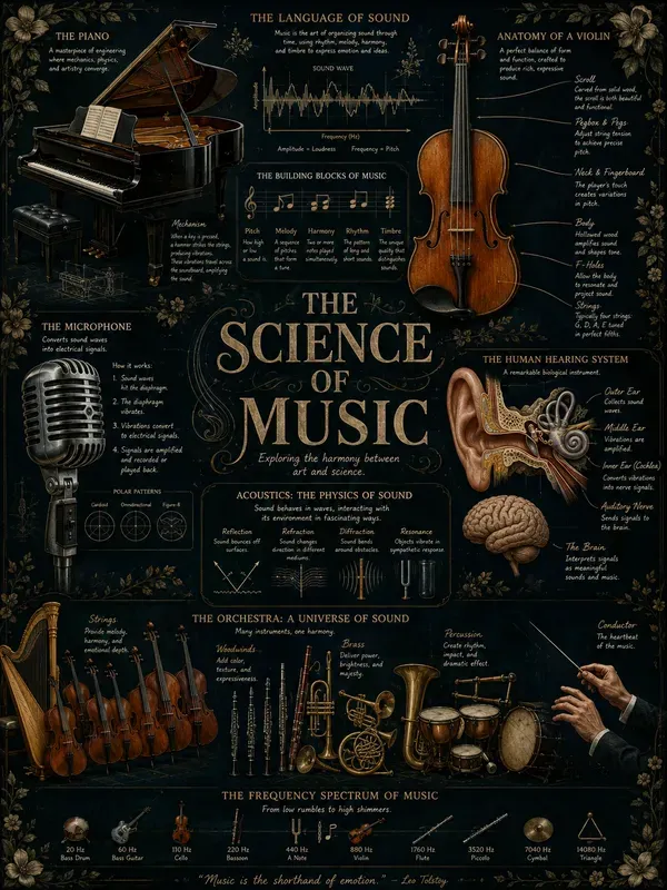 Nature Science Infographic Posters