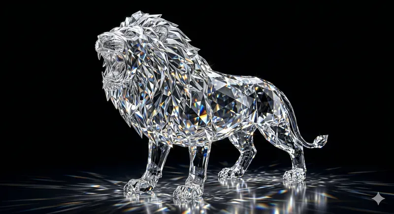 Premium Crystal Glass 3D Renders