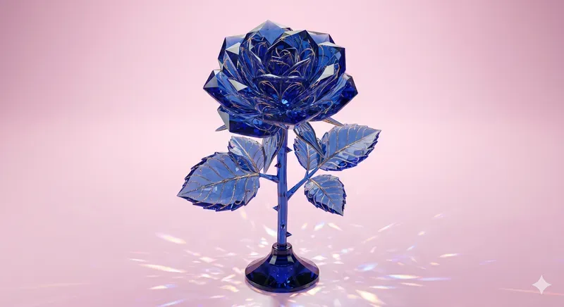 Premium Crystal Glass 3D Renders