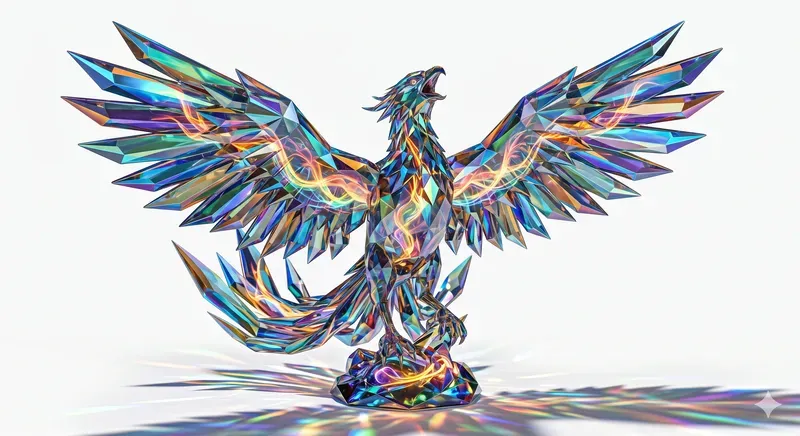 Premium Crystal Glass 3D Renders