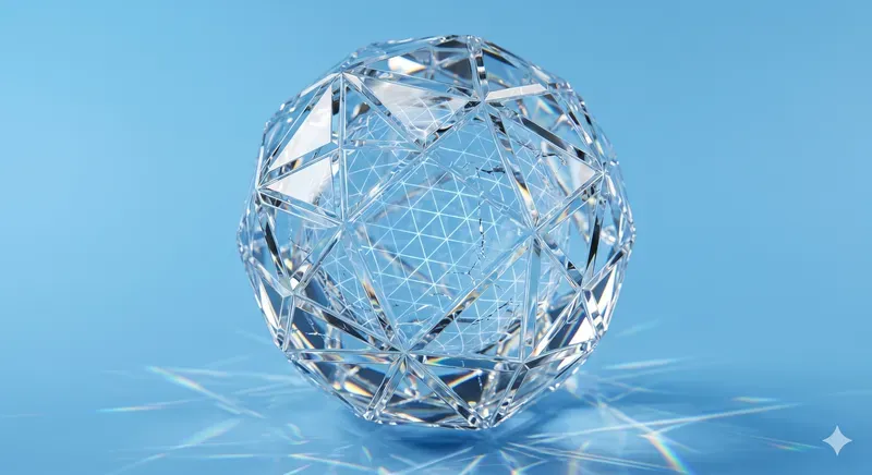 Premium Crystal Glass 3D Renders