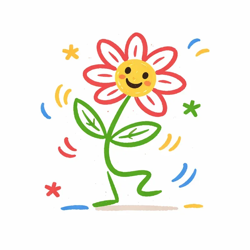 Naive Line Art Doodles