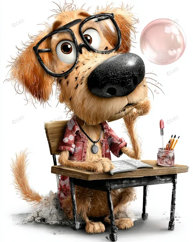 Caricature Character Tshirt Art