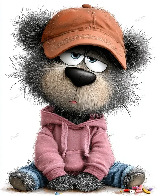 Caricature Character Tshirt Art