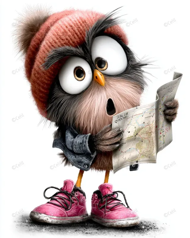 Caricature Character Tshirt Art