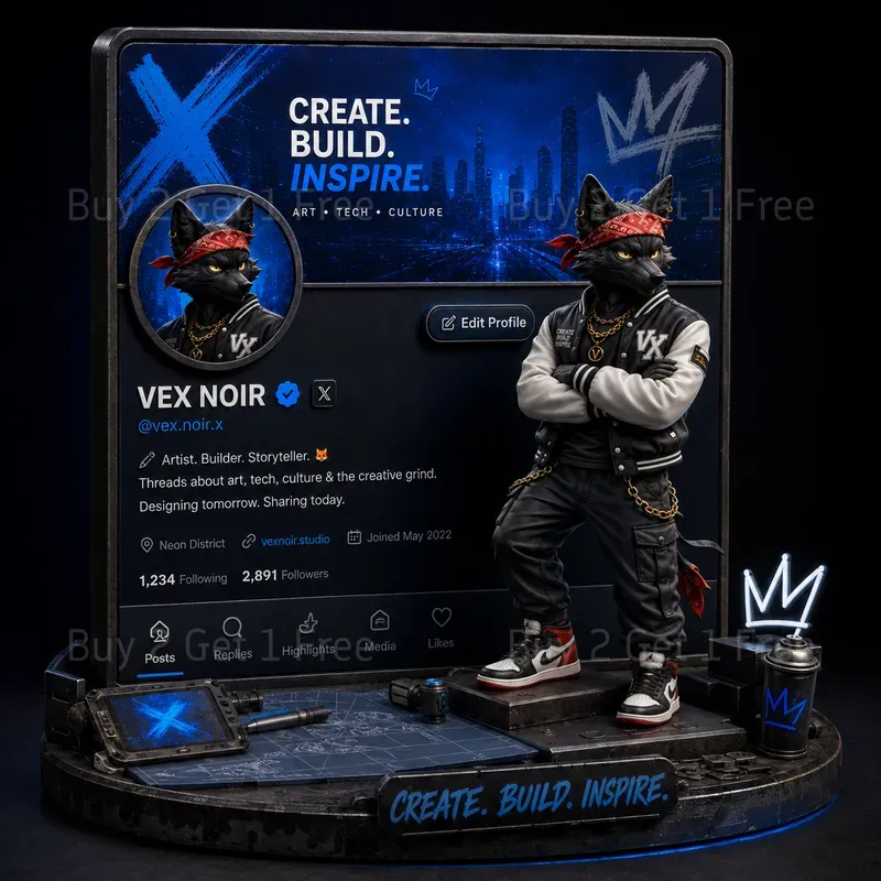 Mini Creator Social Profiles