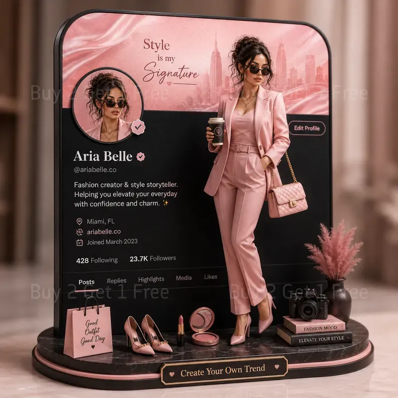 Mini Creator Social Profiles