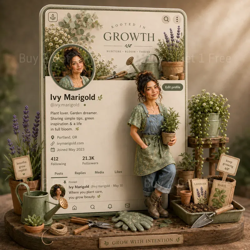 Mini Creator Social Profiles