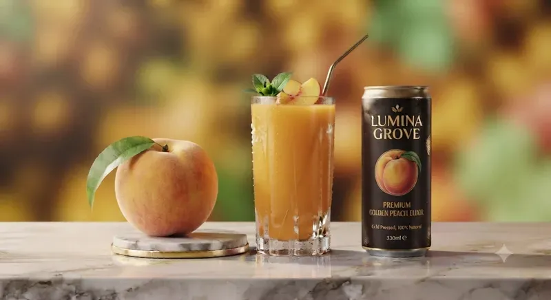 Cute Fruit Product 3D Photoshoots