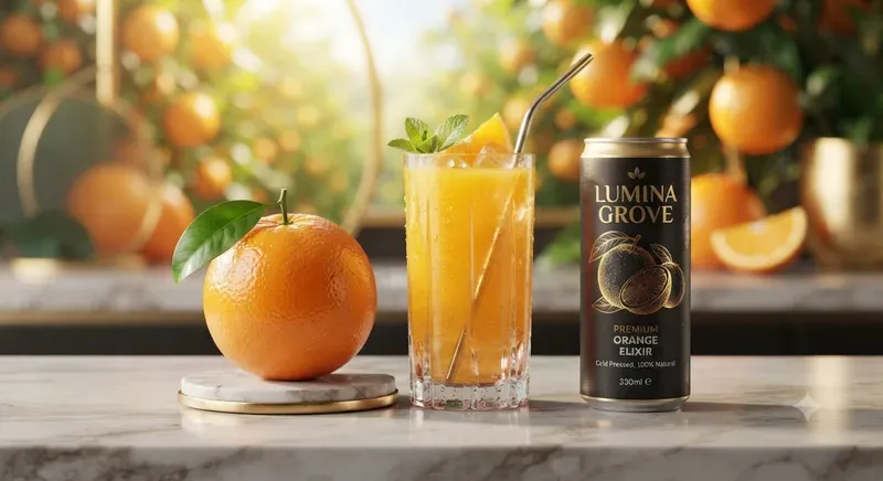 Cute Fruit Product 3D Photoshoots