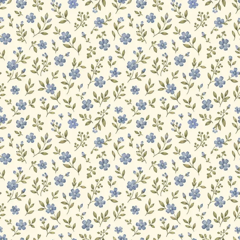 Ditsy Floral Seamless Patterns