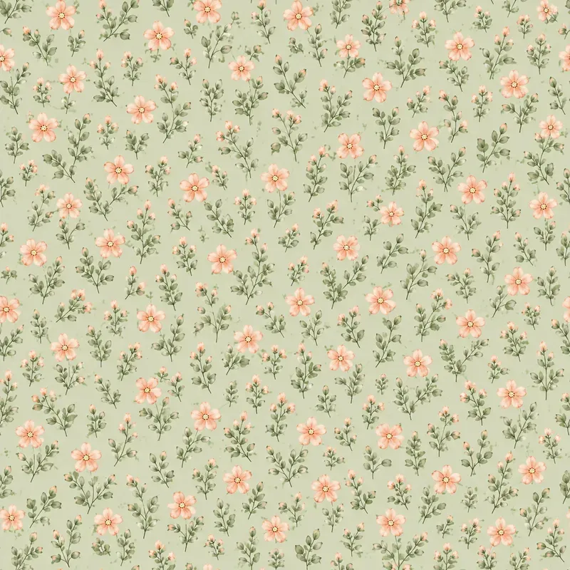Ditsy Floral Seamless Patterns