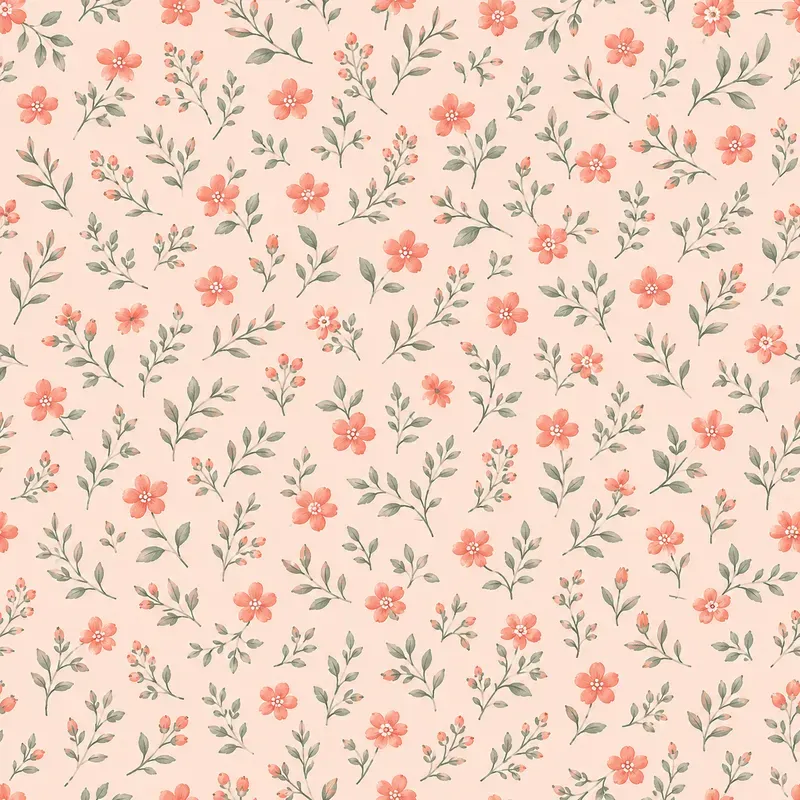 Ditsy Floral Seamless Patterns
