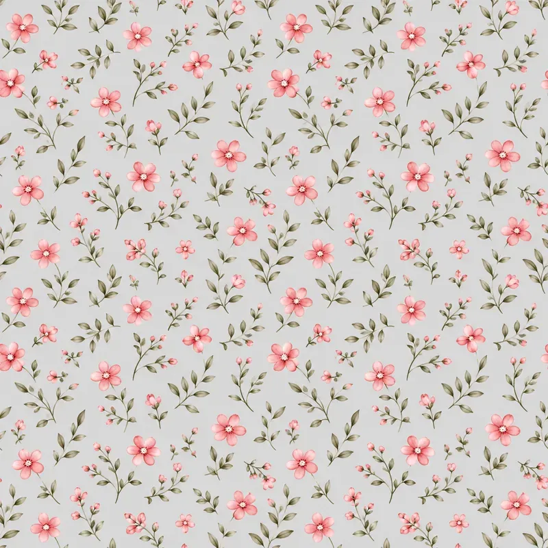 Ditsy Floral Seamless Patterns