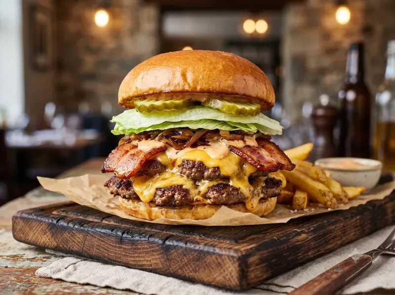 Photorealistic Food Menu Studios