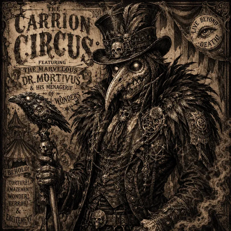 Victorian Nightmare Carnival Characters