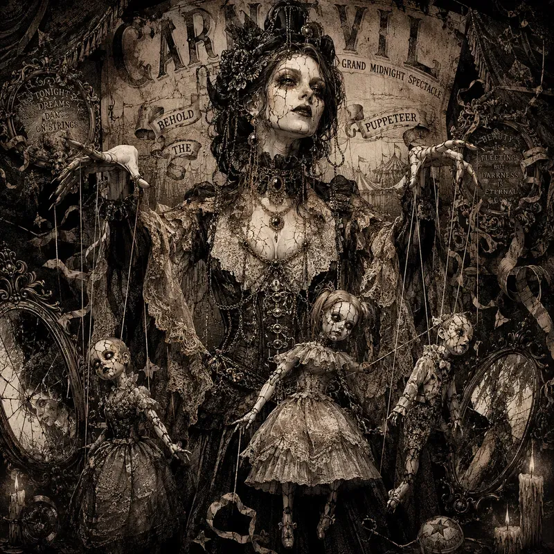 Victorian Nightmare Carnival Characters