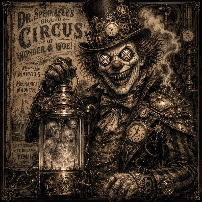 Victorian Nightmare Carnival Characters