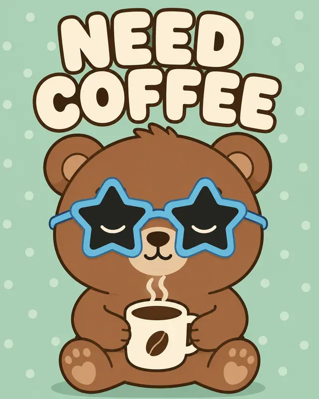 Cute Kawaii Animal Posters