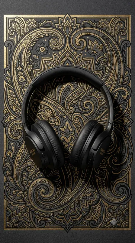 Psychedelic Paisley 3D Product Adverts
