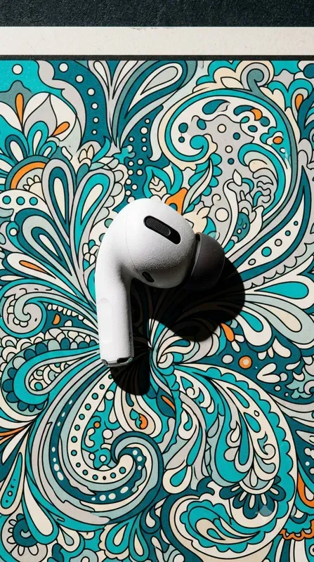 Psychedelic Paisley 3D Product Adverts