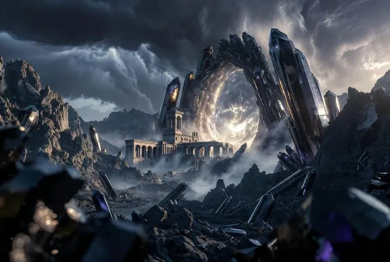 Ultrarealistic Crystal Fantasy Concepts