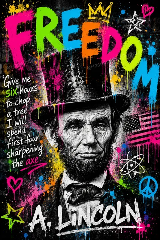 Historical Icon Graffiti Pop Art Designs