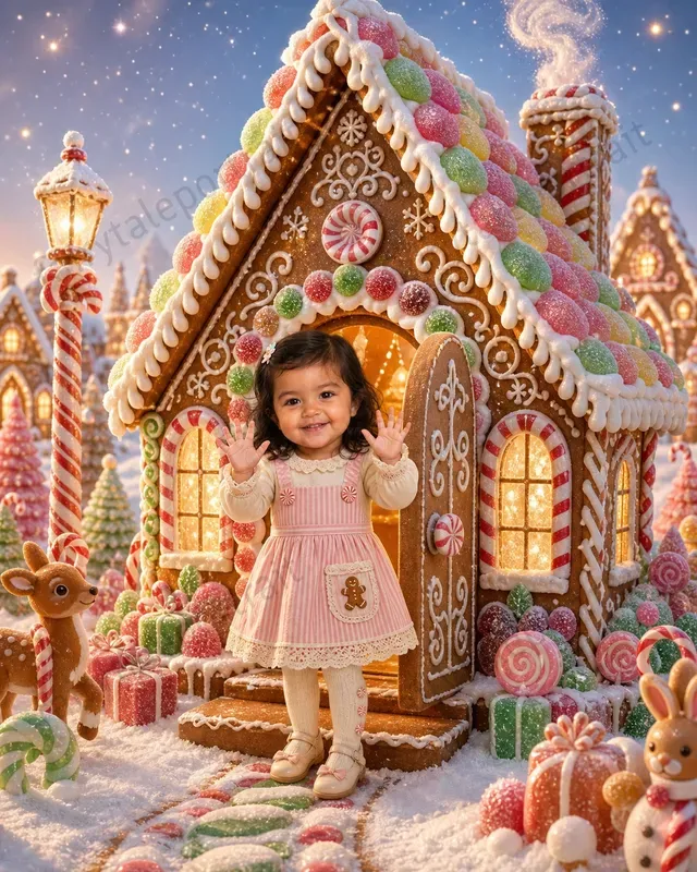 Candy House Kids Pet Portrait Storybooks
