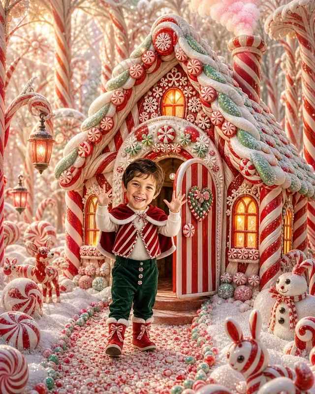 Candy House Kids Pet Portrait Storybooks