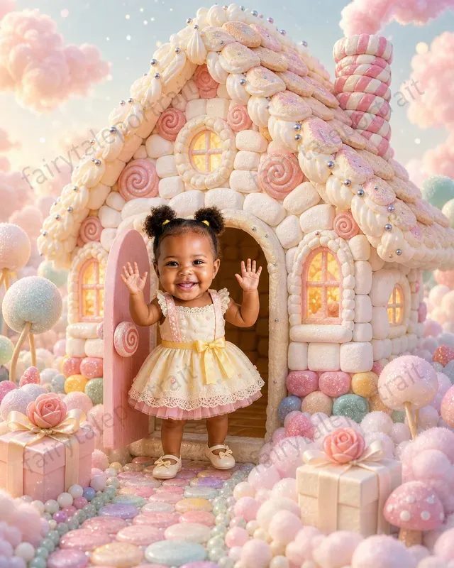 Candy House Kids Pet Portrait Storybooks