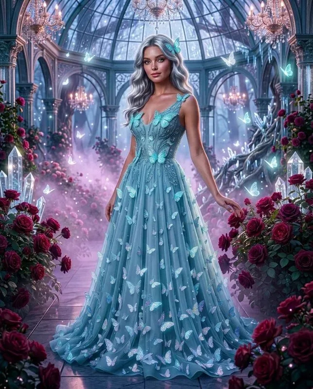 Luxury Butterfly Queen Portraits