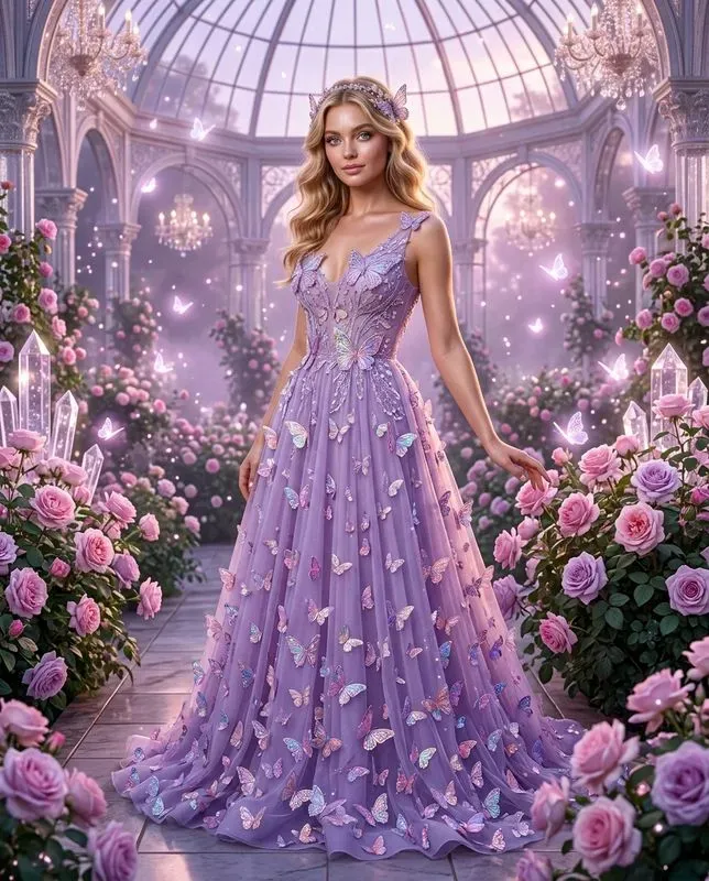 Luxury Butterfly Queen Portraits