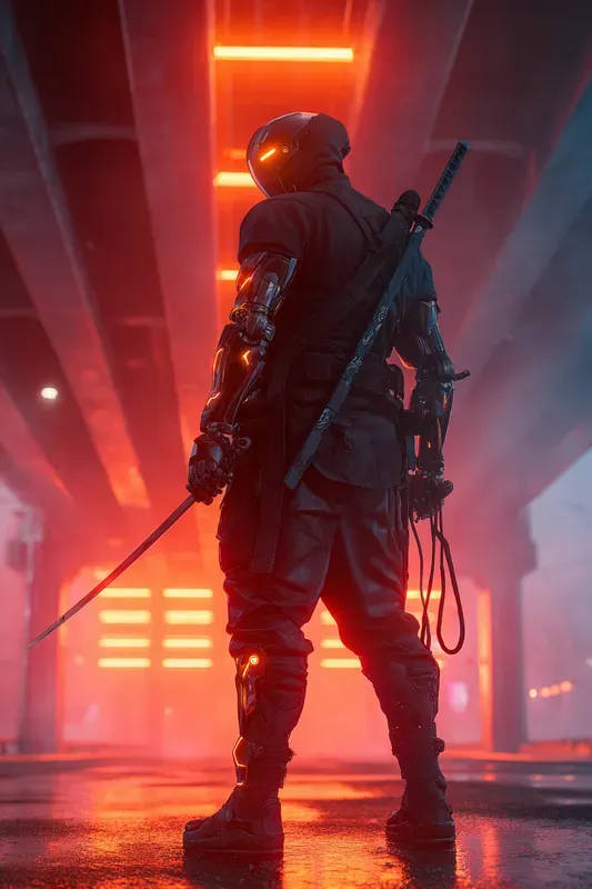 Cyberpunk Character Portrait Generator