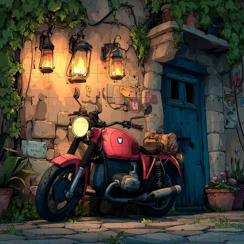 Painterly Cozy Anime Cinematic Lofi