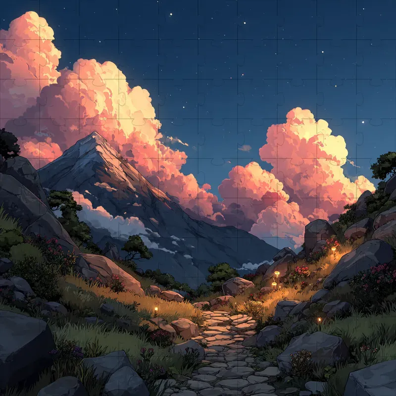 Painterly Cozy Anime Cinematic Lofi