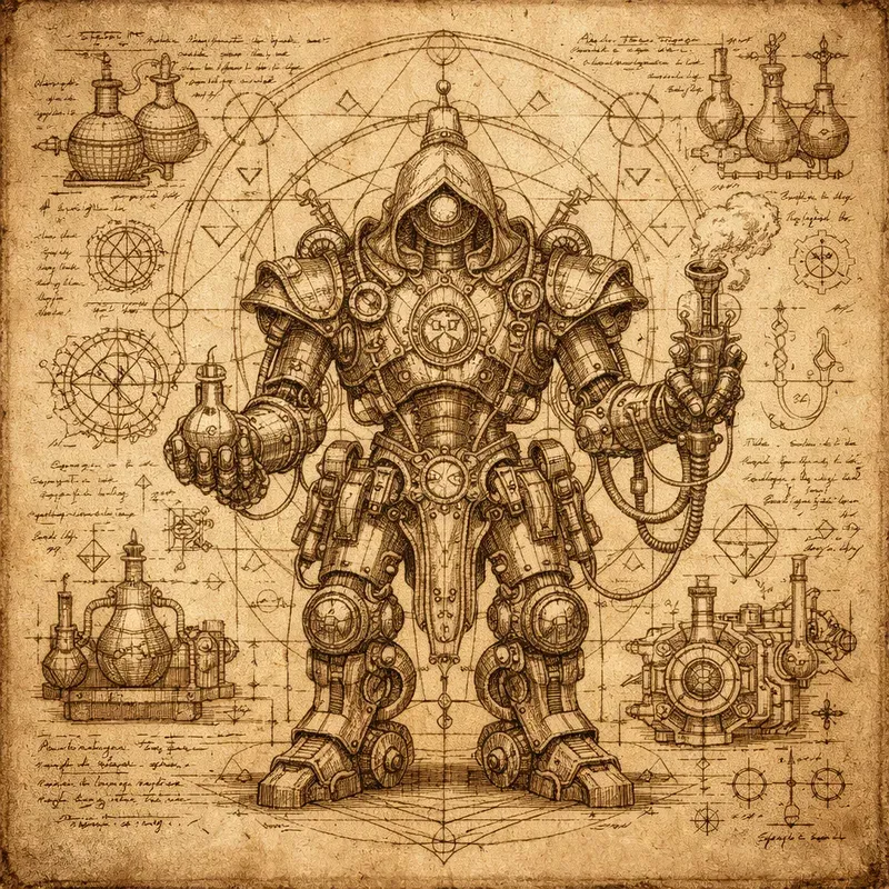 Occult Machine Blueprints