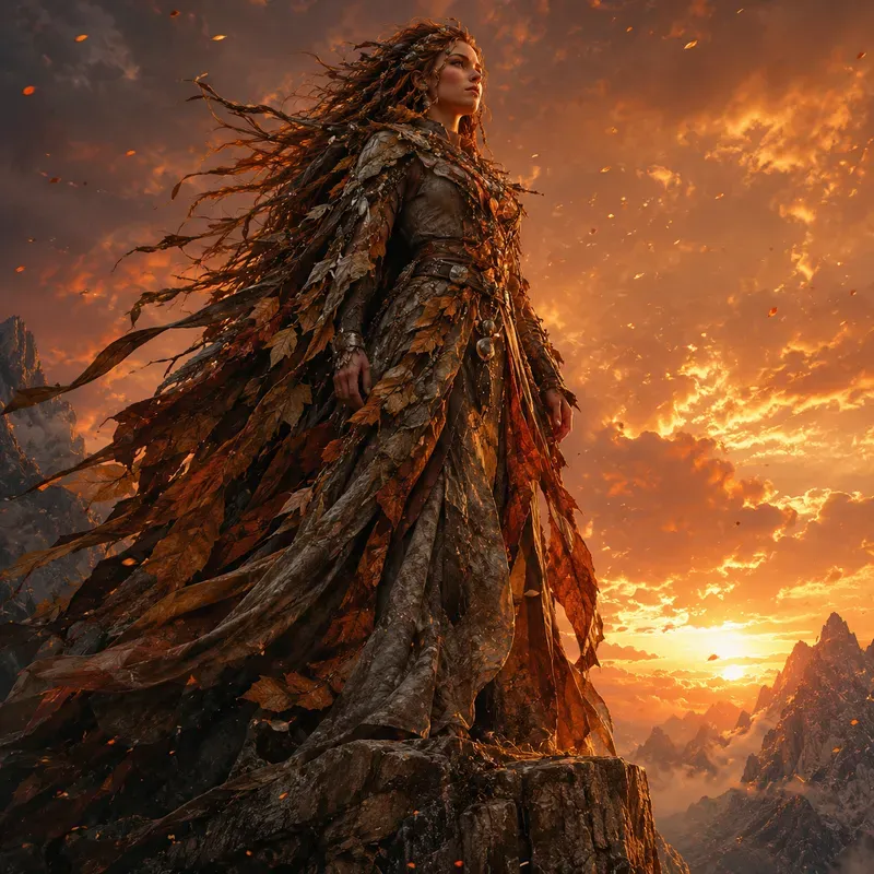 Mystical Forest Guardian Portraits