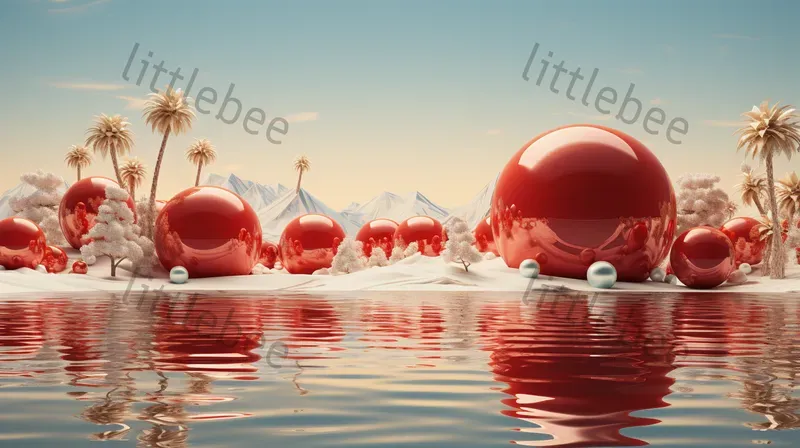 Surreal New Year Fantasy Scenes