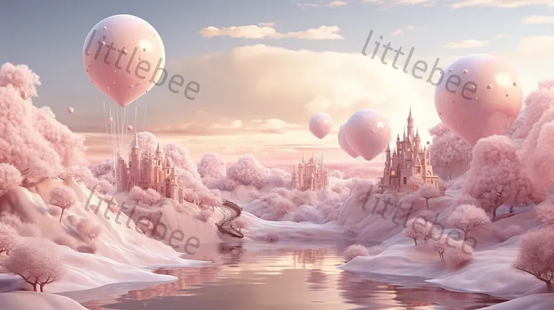 Surreal New Year Fantasy Scenes