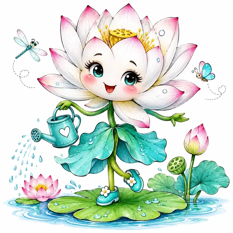 Whimsical Flower Friends